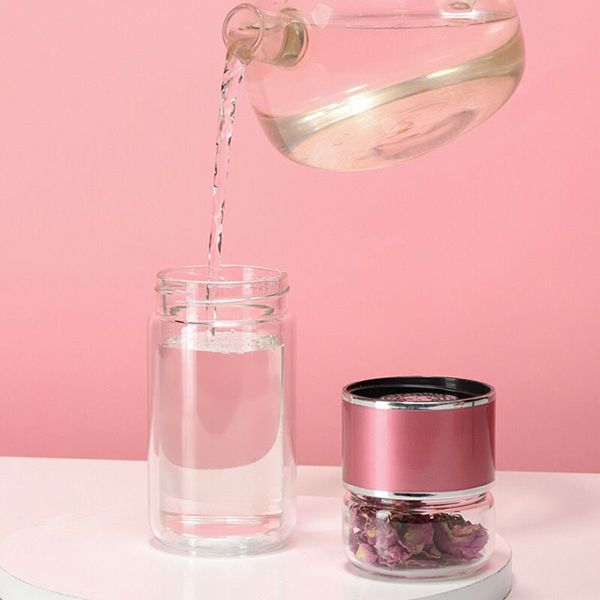 Tea-Infuser Glass Cup - Image 5